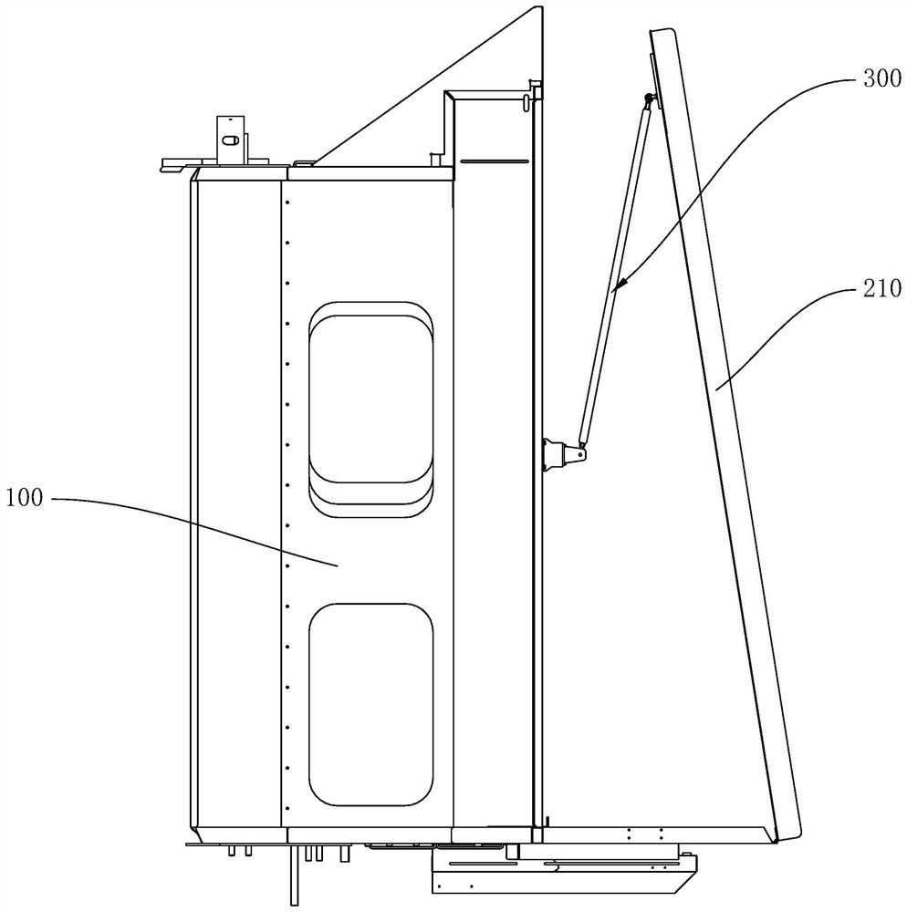 Ceiling mechanism and boarding ceiling