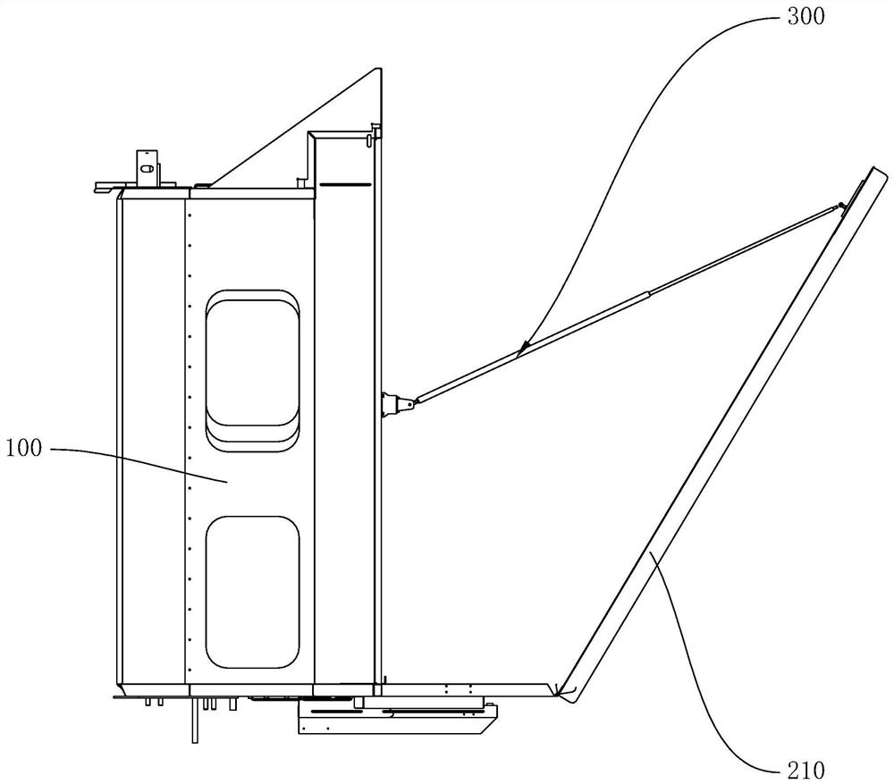 Ceiling mechanism and boarding ceiling