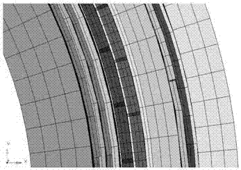 Multi-layer non-adhesive flexible pipe flexural behavior fast evaluation method