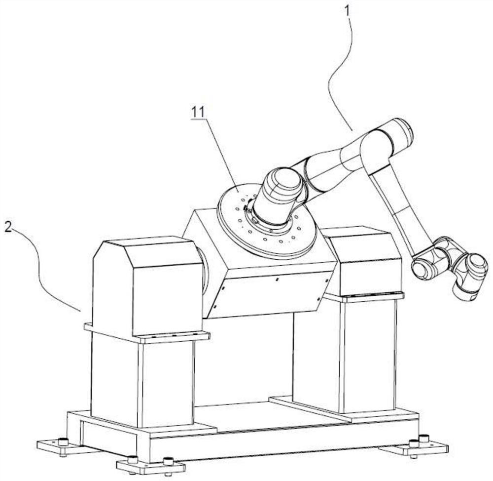 Visual industrial robot simulation system