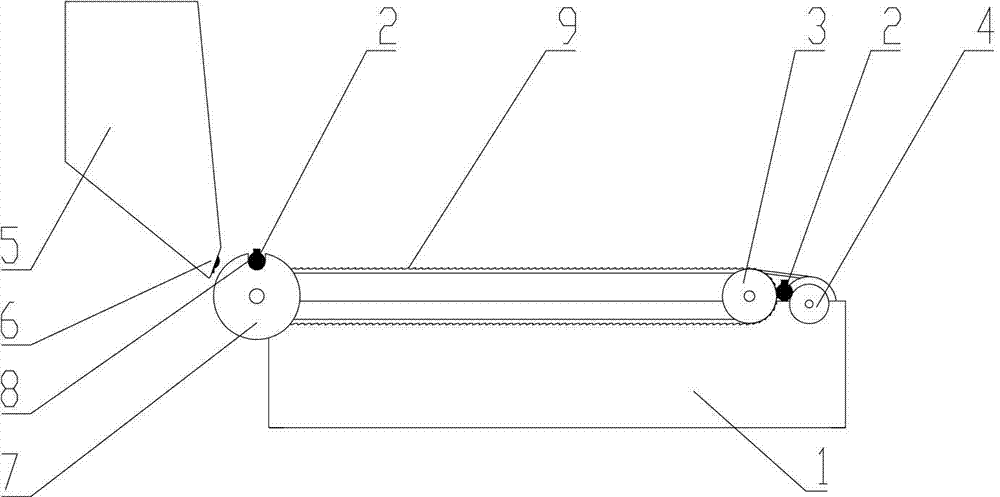 Fully-automatic bean stick rolling machine