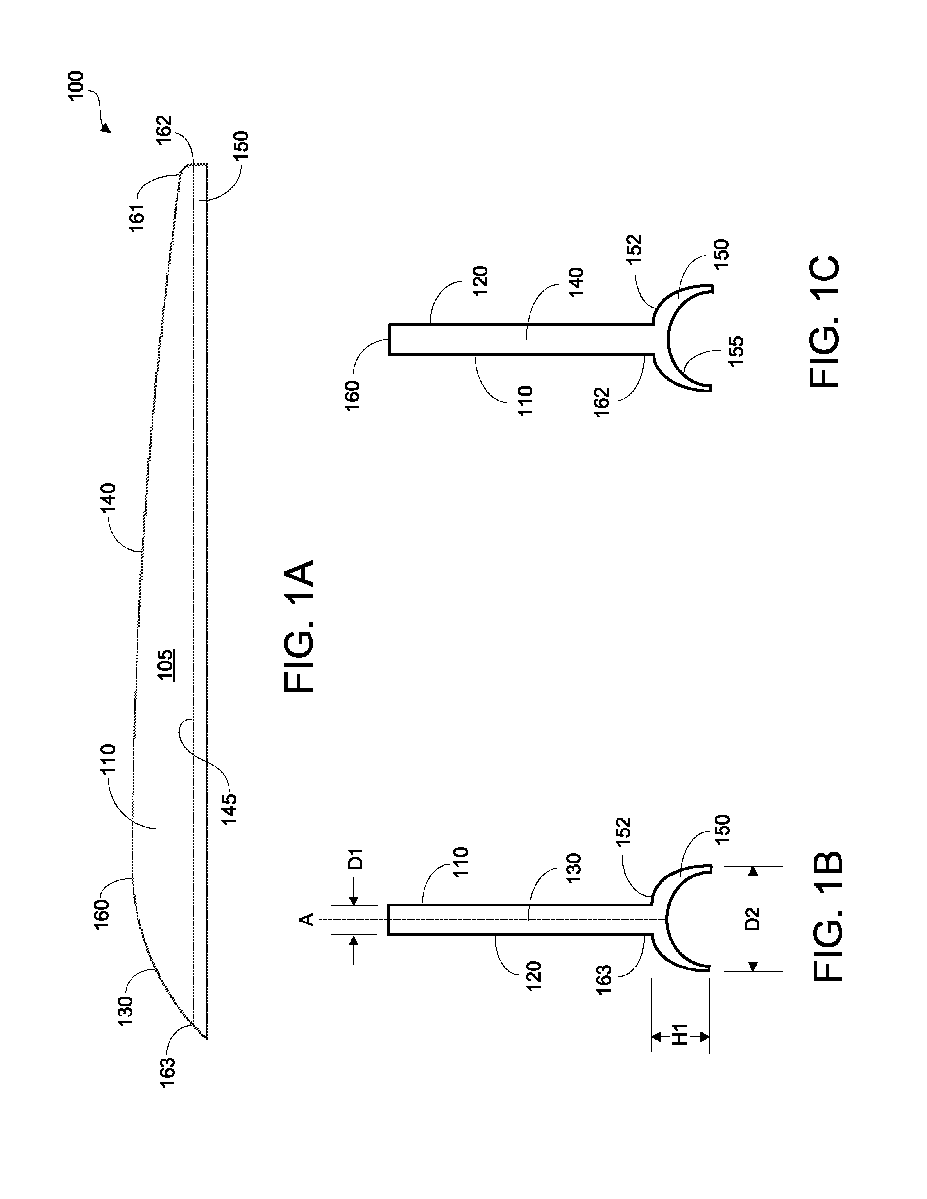 Low profile helical arrow vane