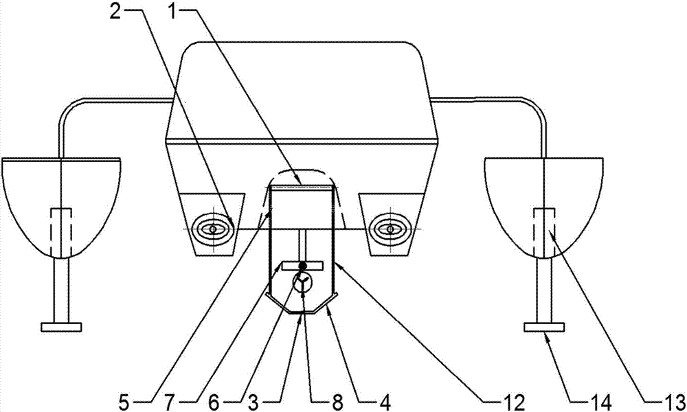 Supercavity-hydrofoil triple-hulled vessel