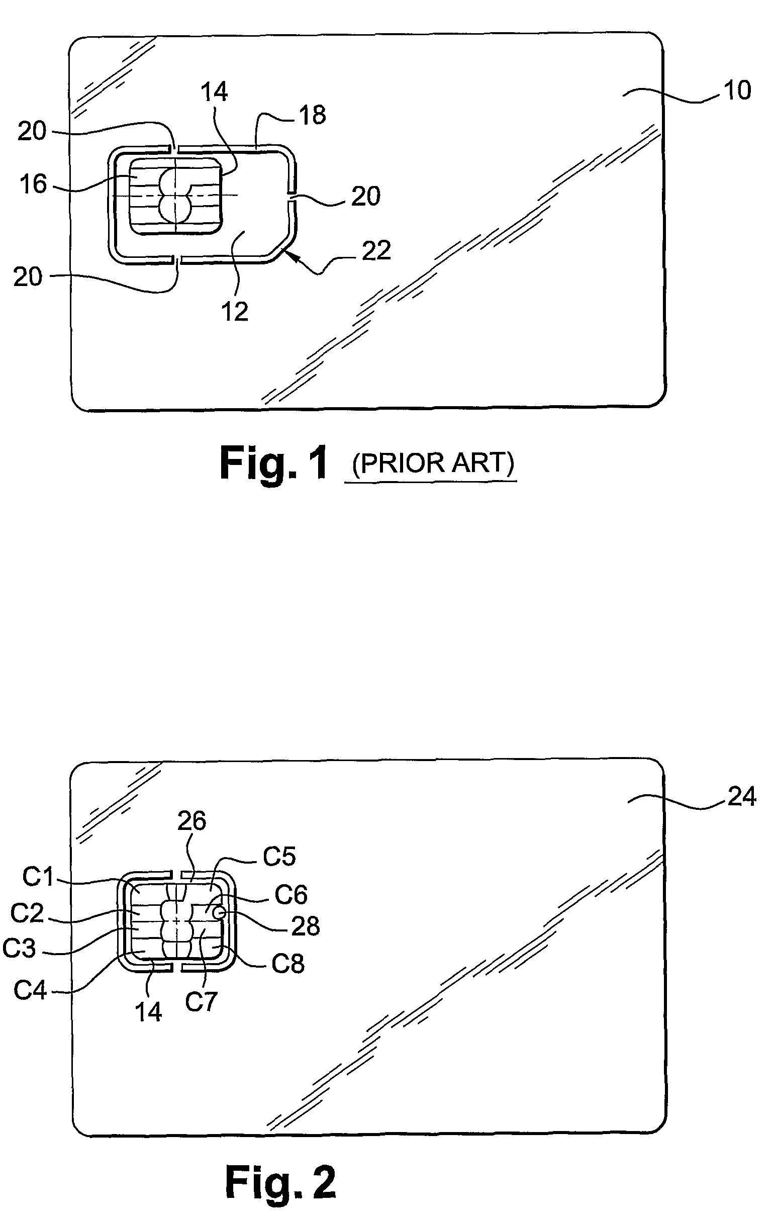 Mini-plug SIM card with improved positioning capability