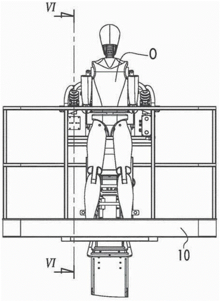 Aerial lift with secure control console