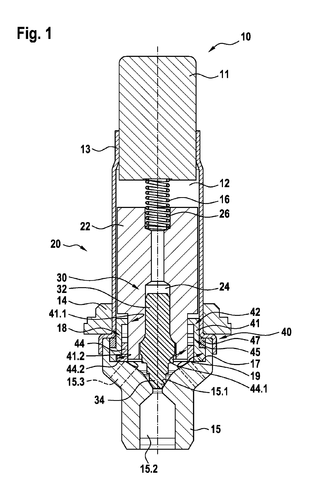 Solenoid Valve and Hydraulic Braking System for a Vehicle