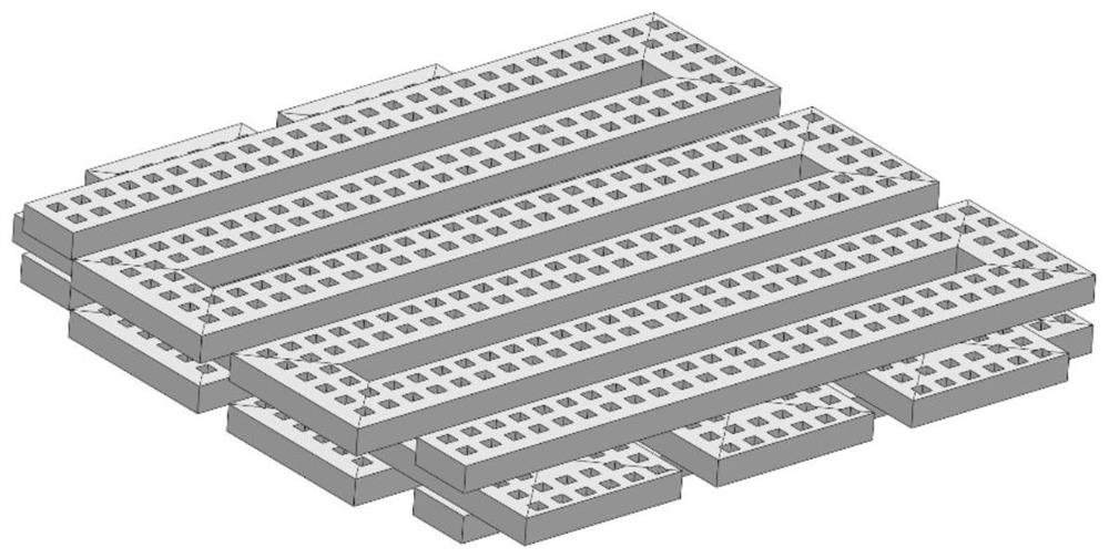 Three-dimensional scaffold with controllable internal surface, and preparation method thereof