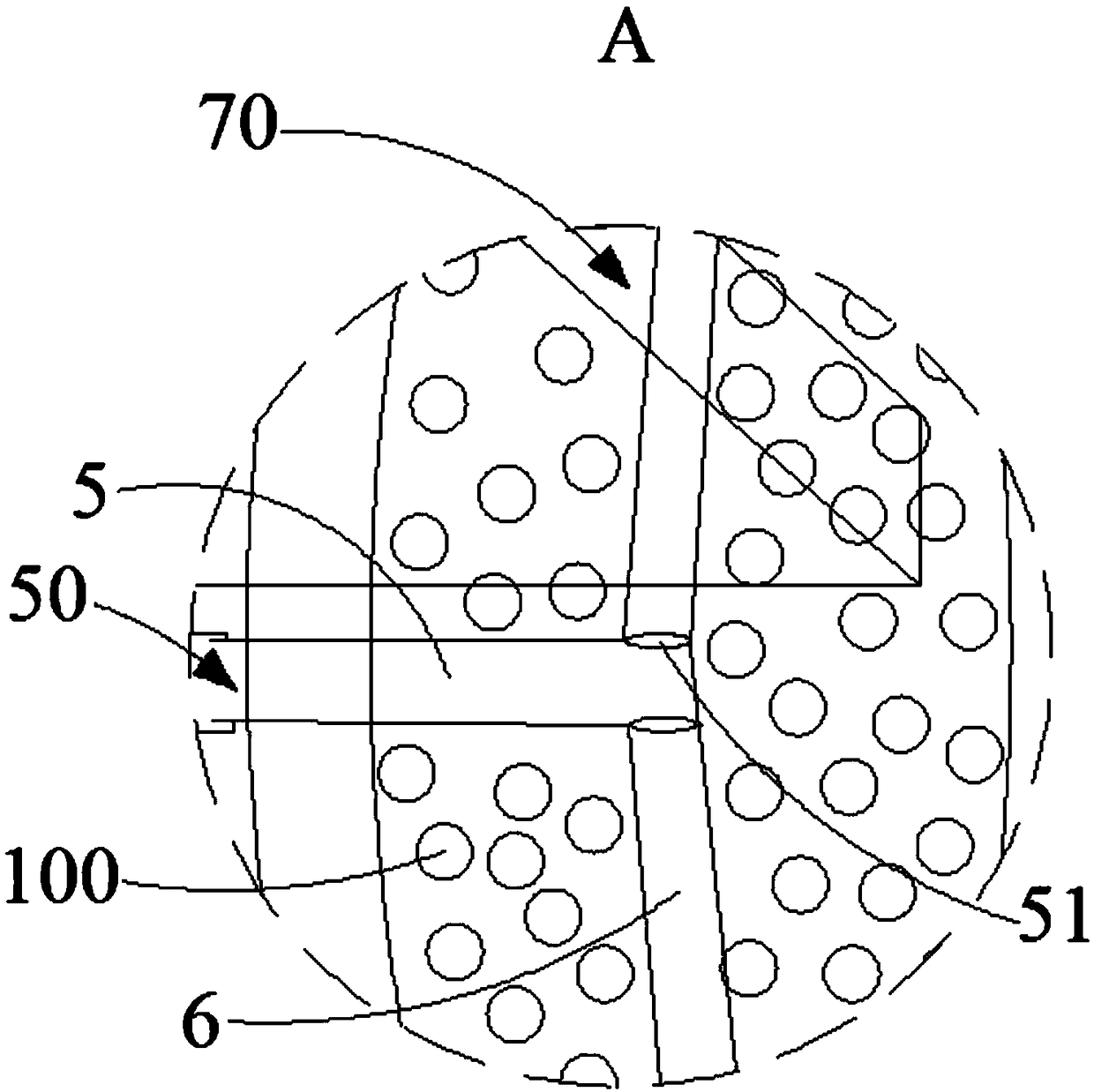 Clothes treatment device and method