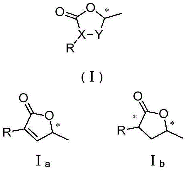 Method for taking 3-aryl-5-methyl butyrolactone compound as acetylglucosyl bromide