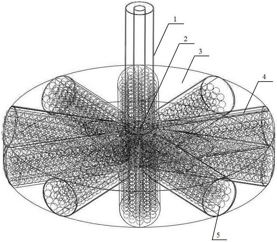 Method for analyzing oil-water emulsification behavior in near wellbore area and perforation blasthole