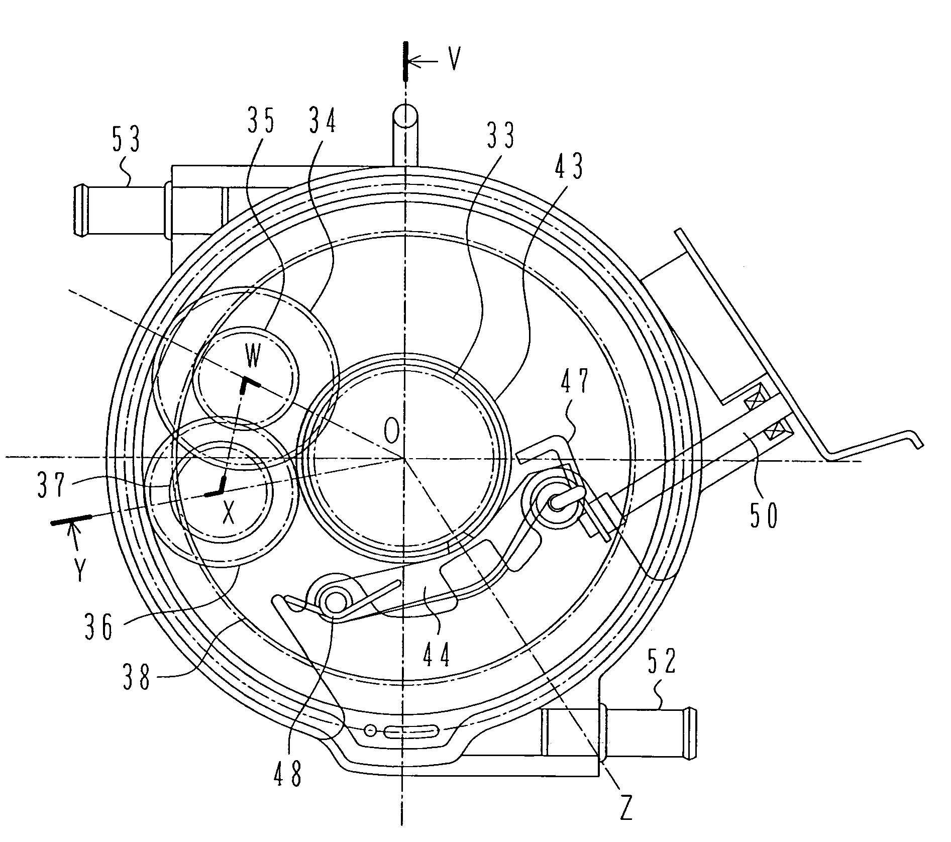 Power transmission apparatus for vehicle and vehicle-driving electric machinery system using the same