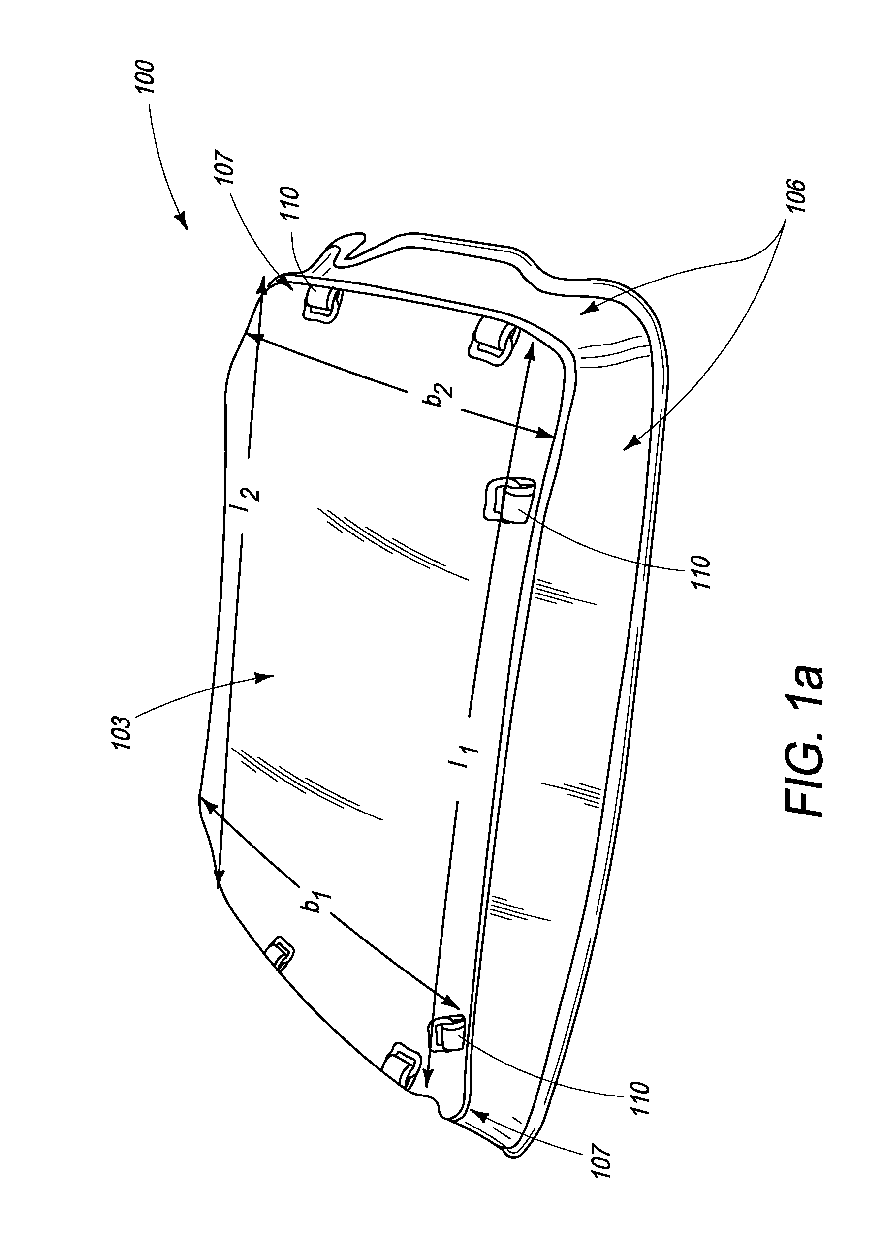 System and Method for Attaching Containers to a Trunk Surface