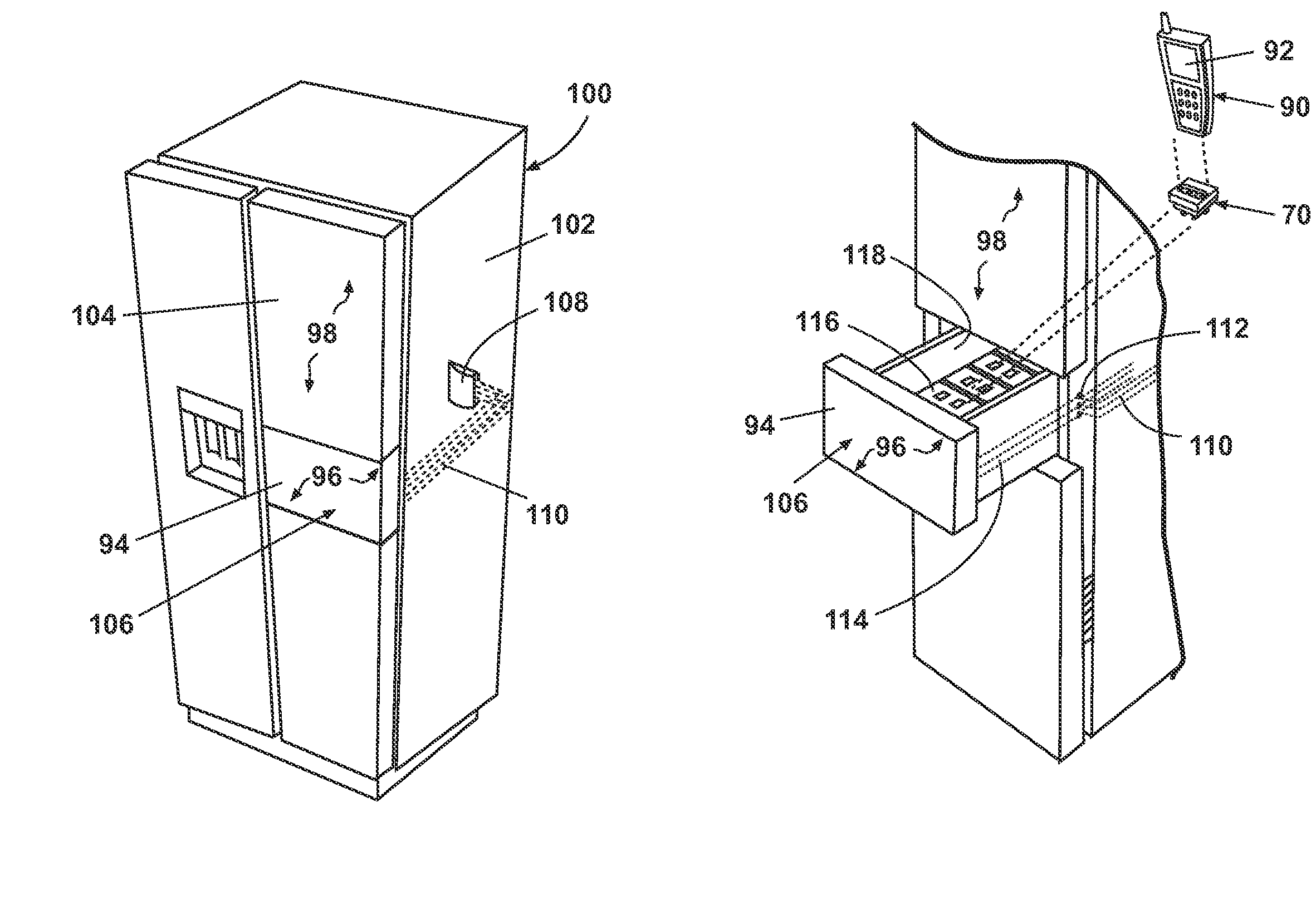 Host and Adapter for Selectively Positioning a Consumer Electronic Display in Visible and Concealed Orientations