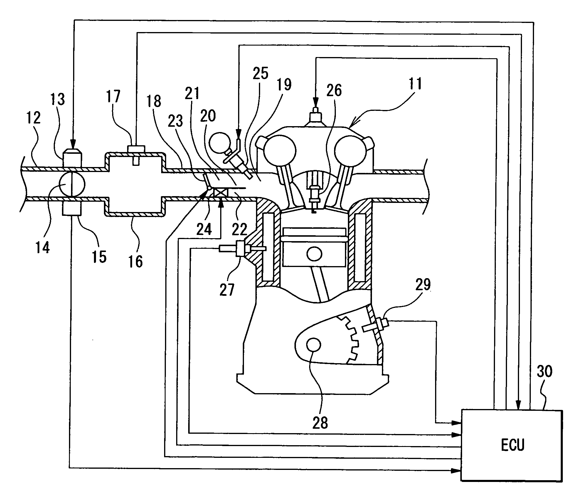 Intake control device for internal combustion engine