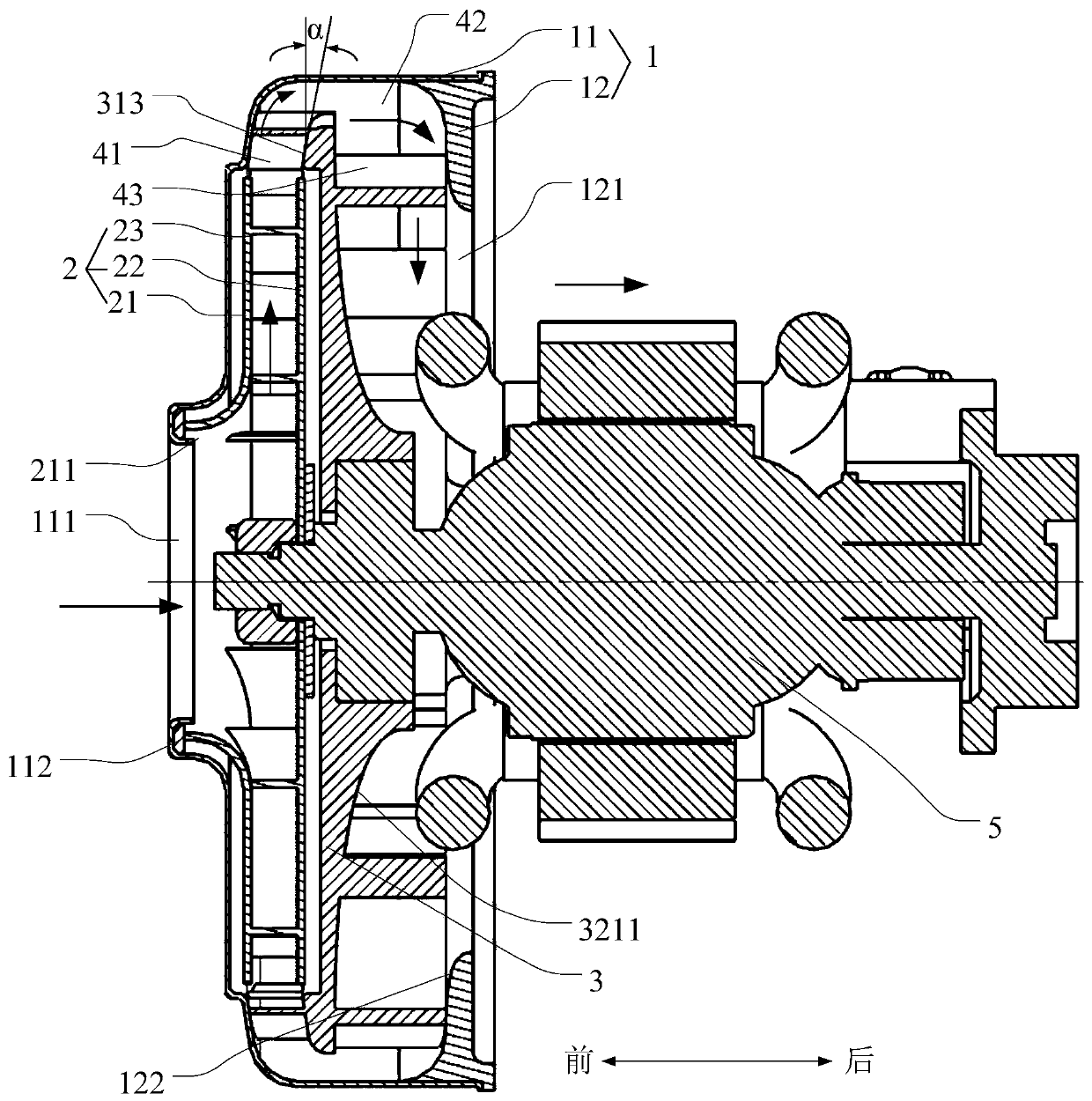 Centrifugal fan and its vacuum cleaner