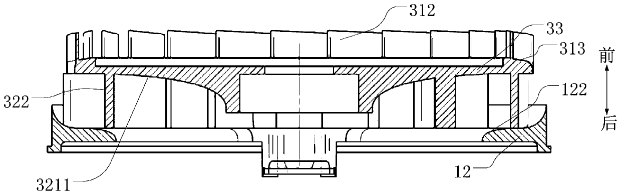 Centrifugal fan and its vacuum cleaner