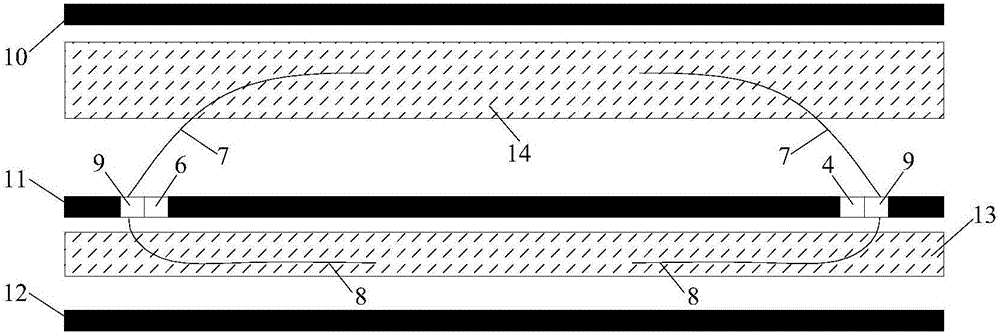 High-gas coal bed group dip orientation drilling cluster and gas extracting method