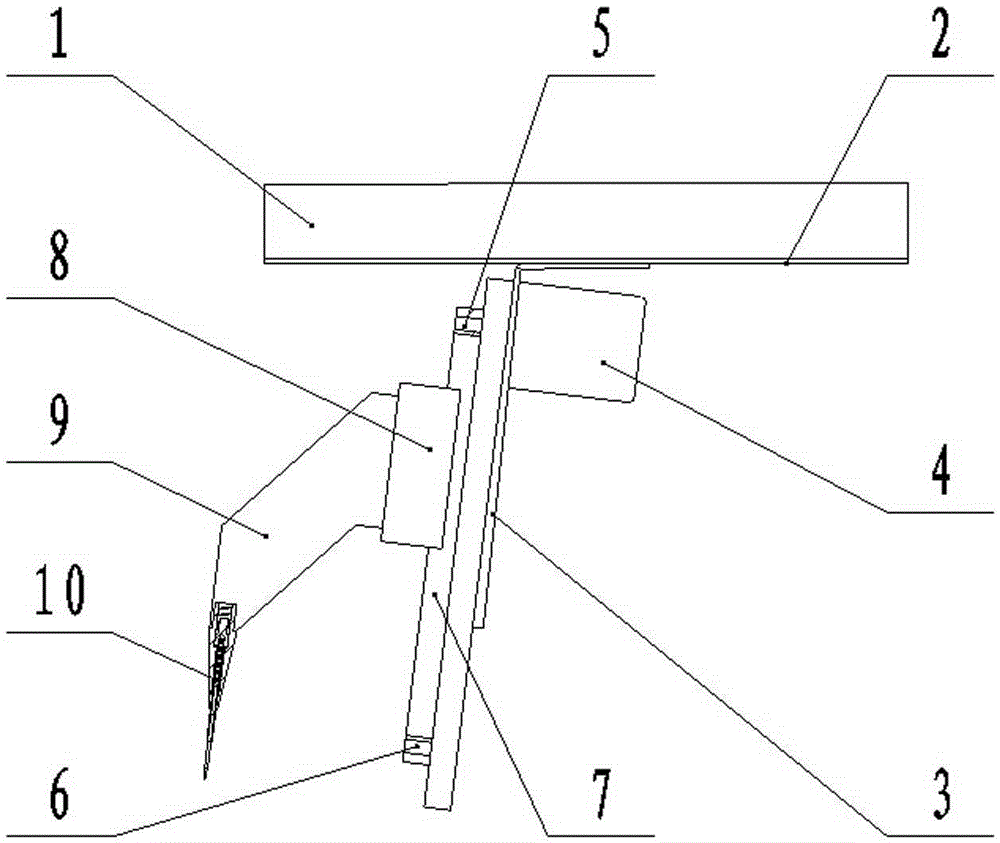 High-precision probe loading device used for PCB automatic testing device