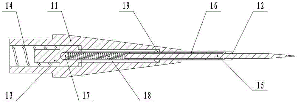 High-precision probe loading device used for PCB automatic testing device