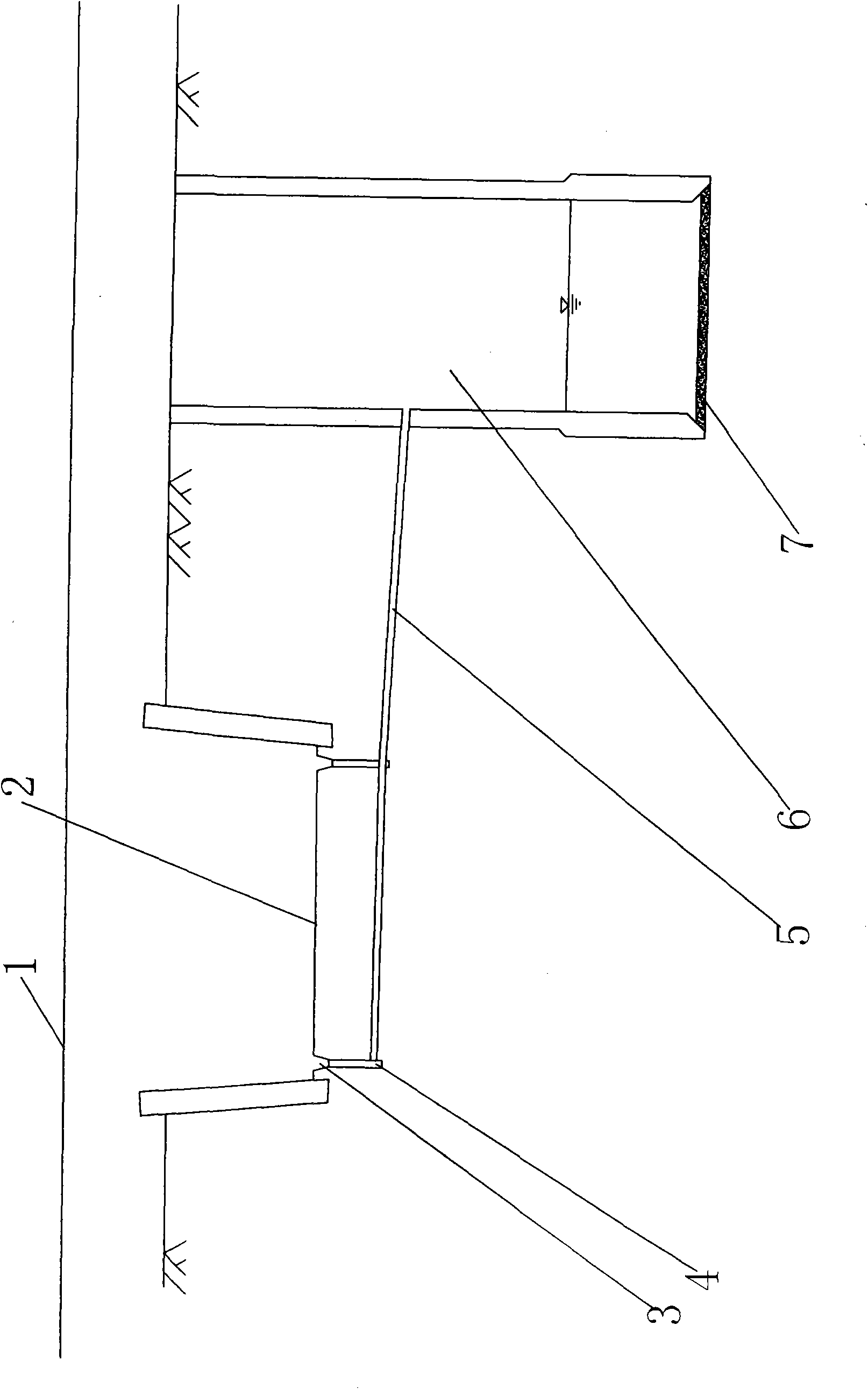 Method for removing underway seeper of superficial layer of filtration and infiltration well