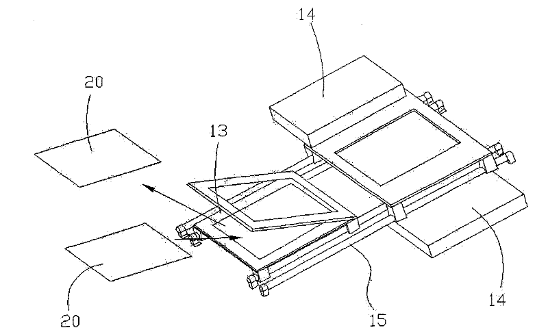 Exposure method of exposure machine