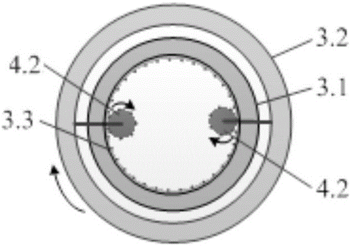 Rotating system for multi-crane integrated operation platform