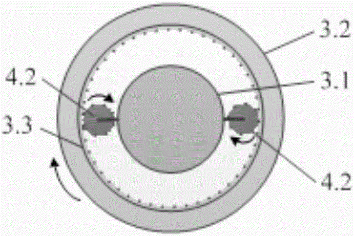 Rotating system for multi-crane integrated operation platform