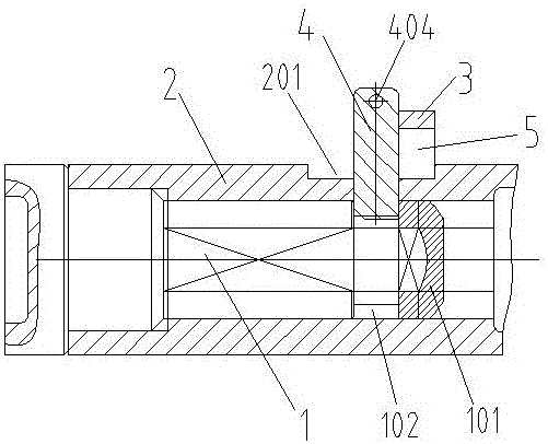 Mine drill stem capable of being rapidly dismounted and connected