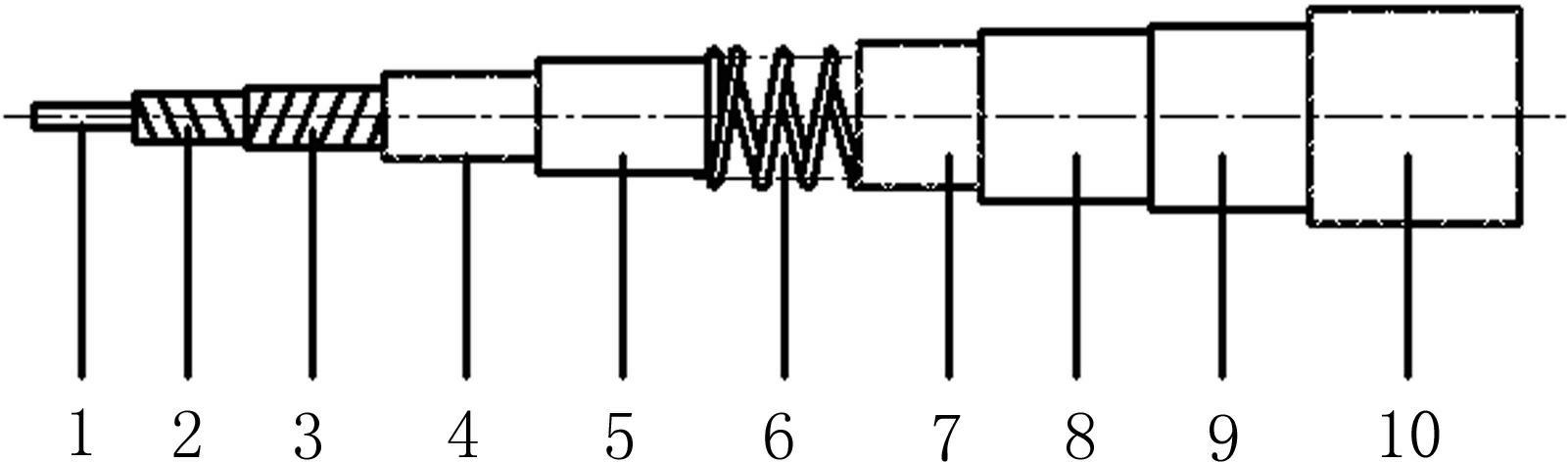 Novel structure of radio frequency coaxial cables suitable for testing