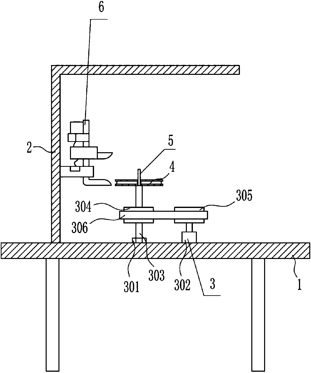 Thickness measurement device for production of silicon chip