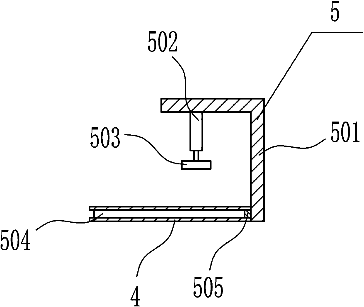 Thickness measurement device for production of silicon chip