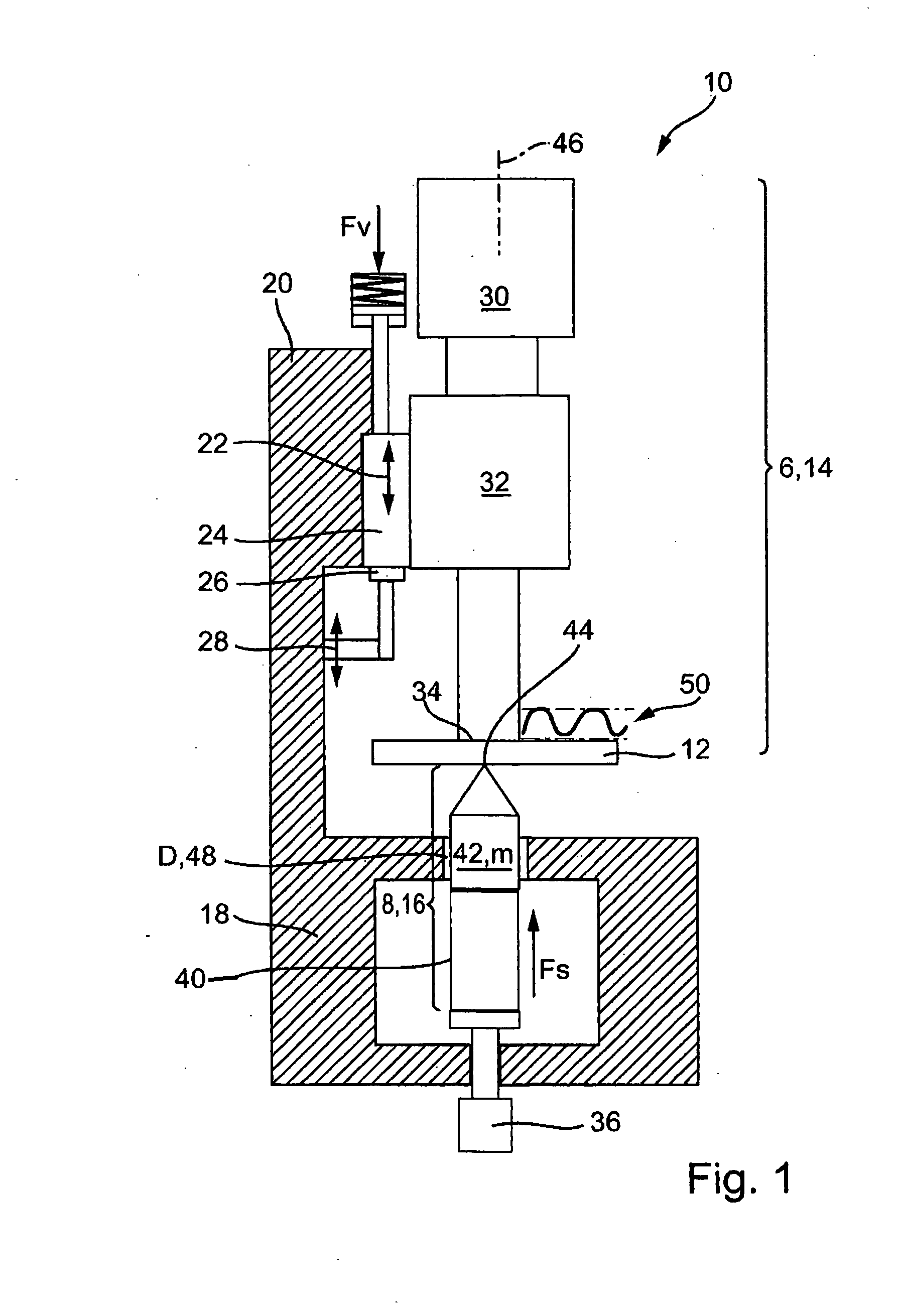 Device for processing workpieces using ultrasound and method for operating that device