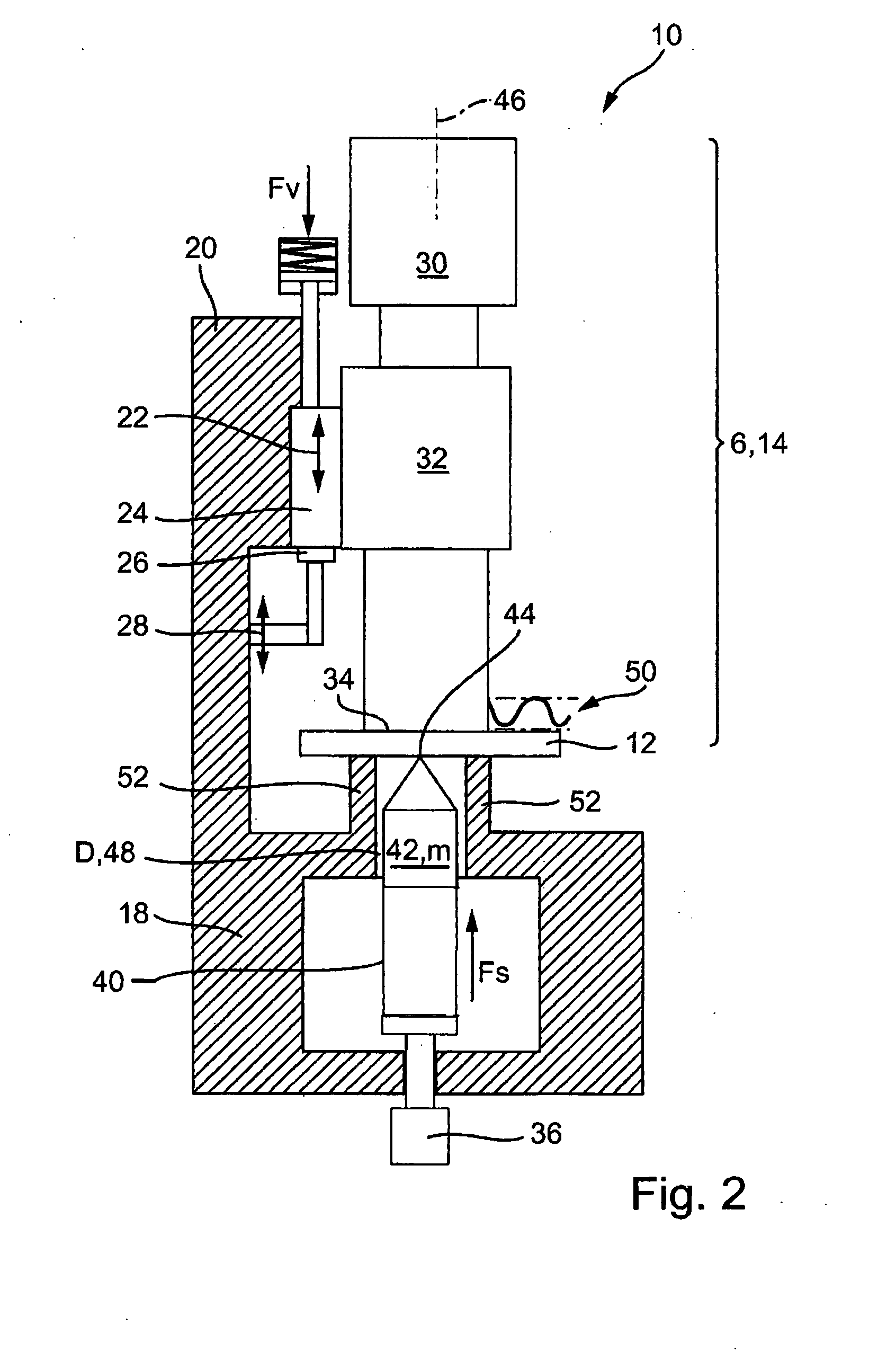 Device for processing workpieces using ultrasound and method for operating that device