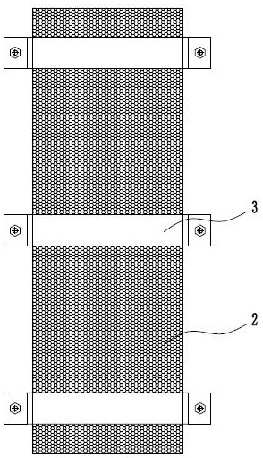 Foamed aluminum building non-dismantling formwork