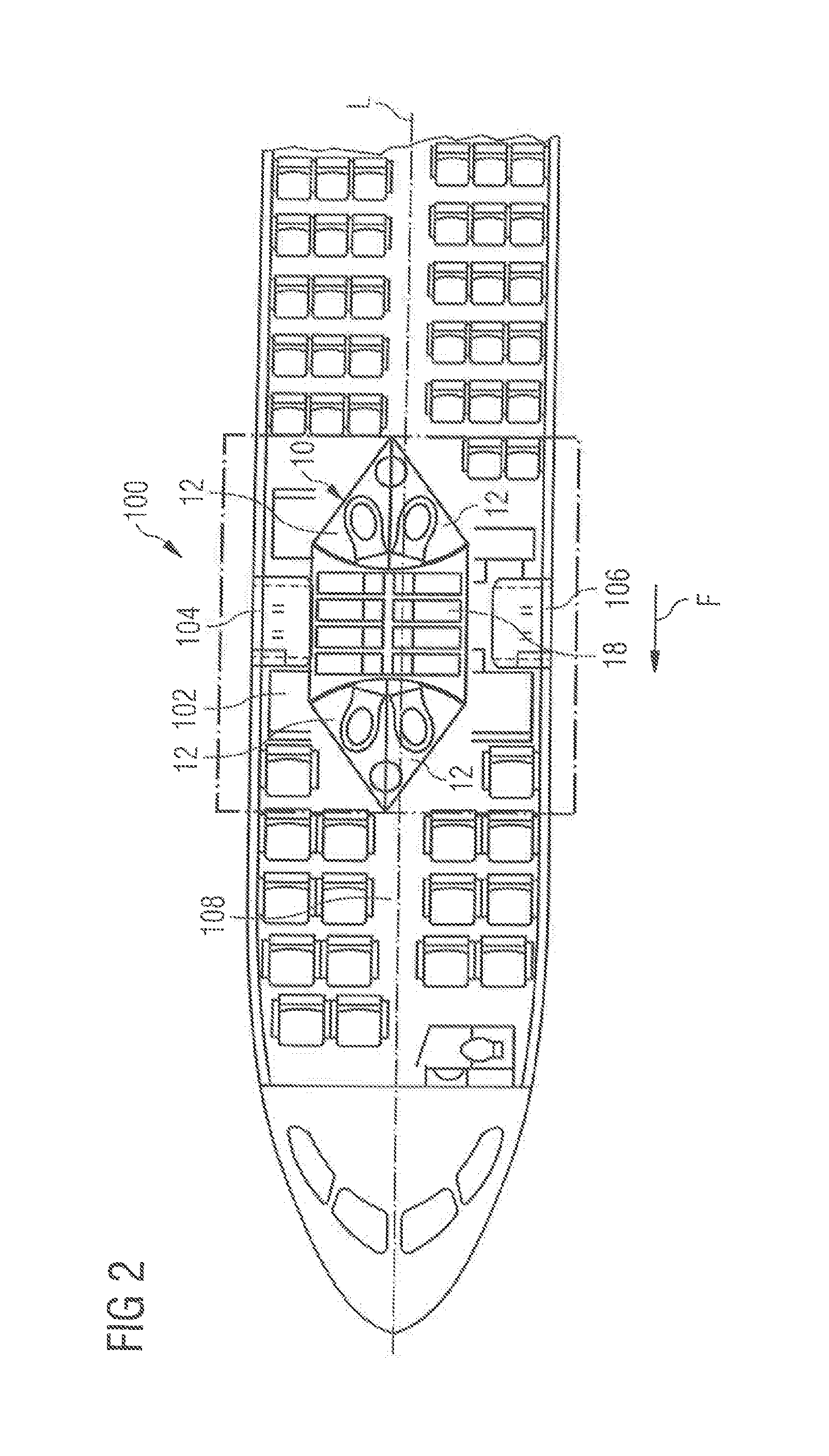 Expandable aircraft monument