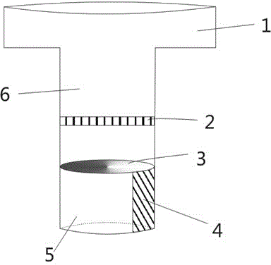 Portable cigarette smoke collecting filter