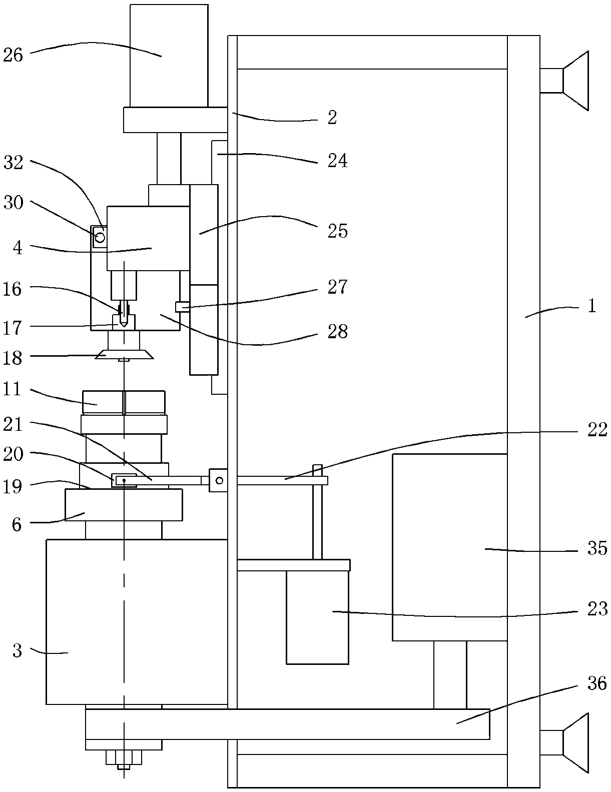 An armature cutting device