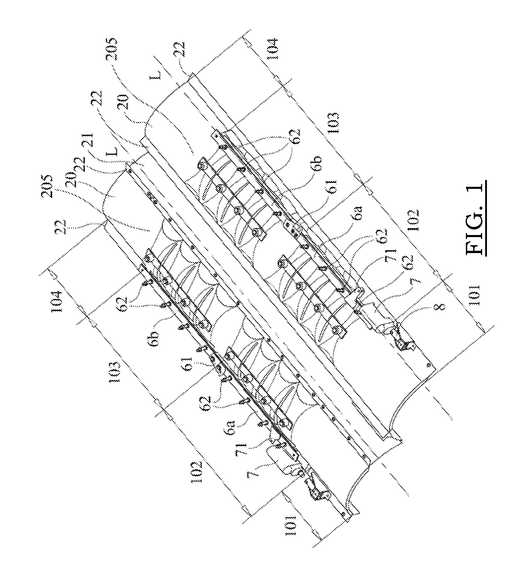 Rotor housing assembly for a harvester