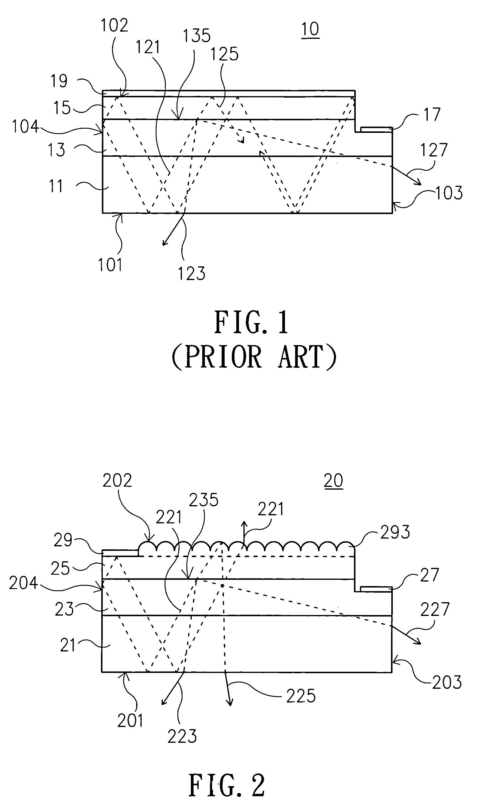 Light-emitting diode with micro-lens layer