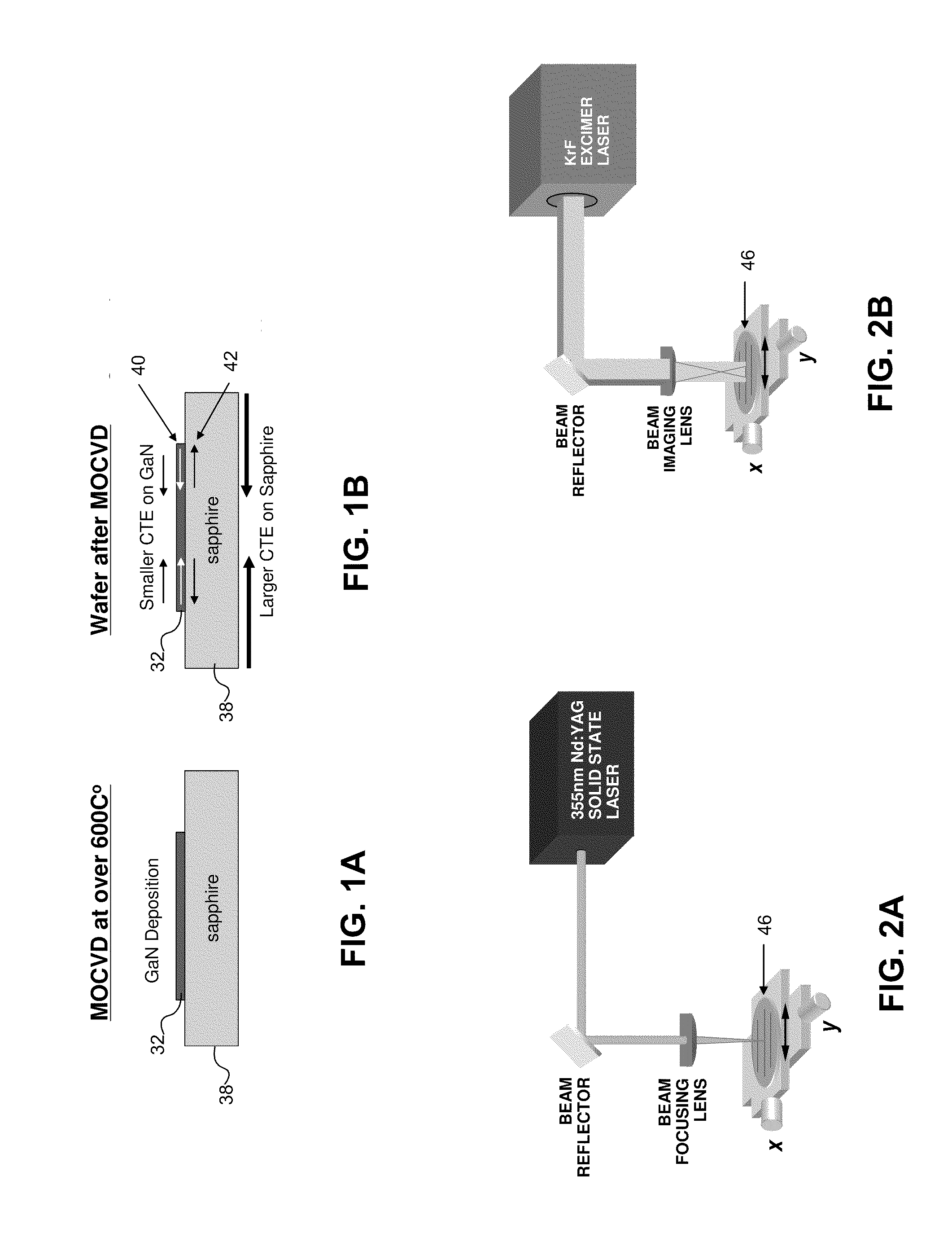 Laser lift off systems and methods