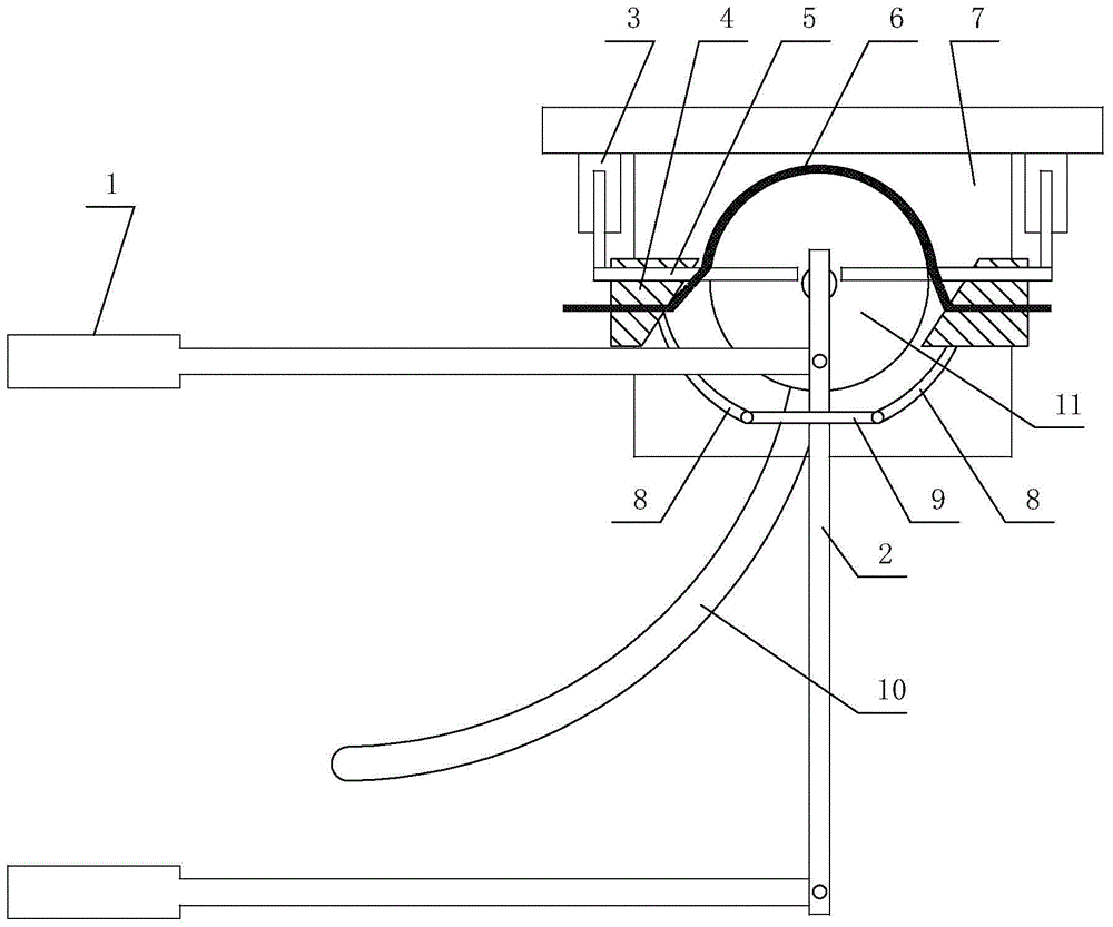 Binding devices for steel pipes