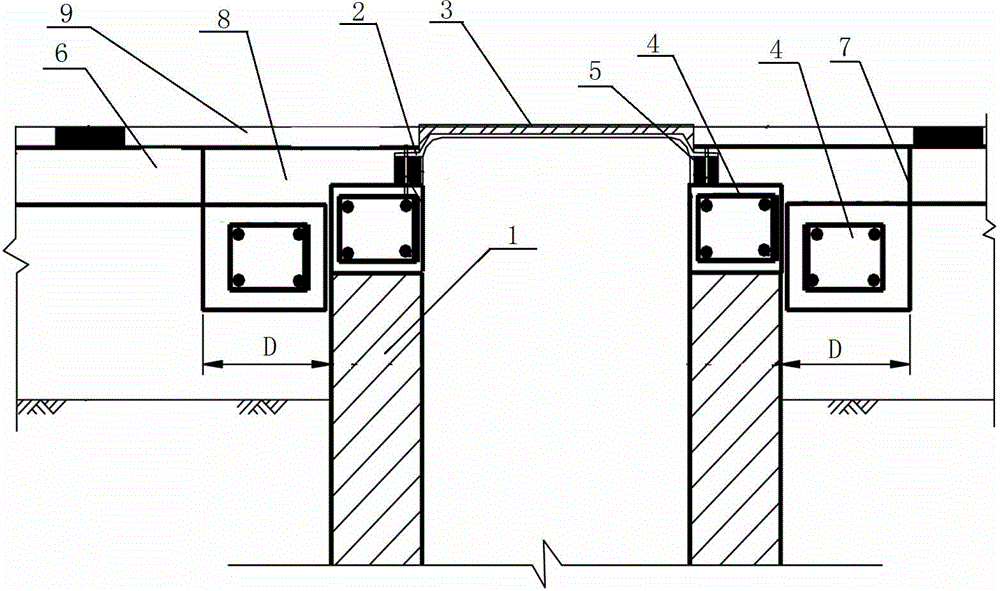 Process for lifting asphalt pavement inspection well and lifting structure