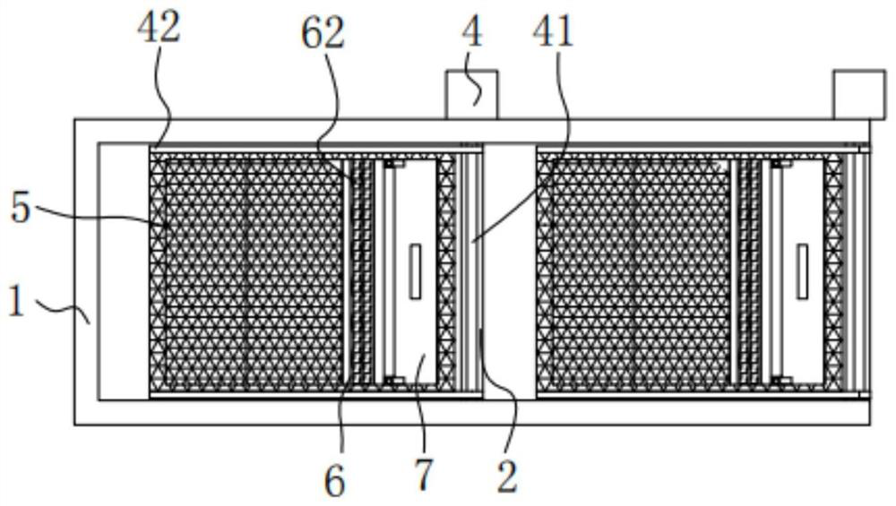 Transfer device with raw material screening structure for beverage production