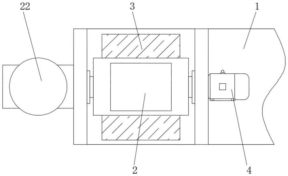 Plate punch forming device for hardware product manufacturing