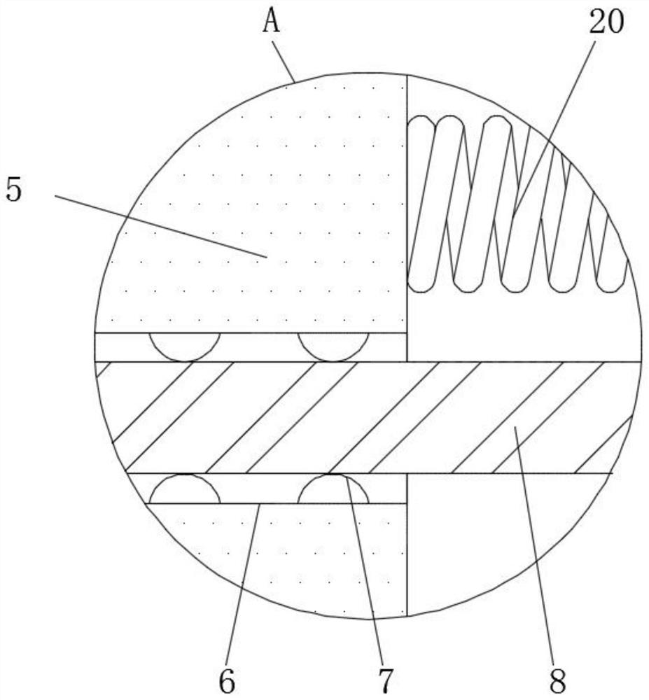 Plate punch forming device for hardware product manufacturing