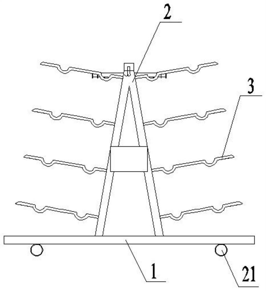 Double-sided circulation basket used for placing motors