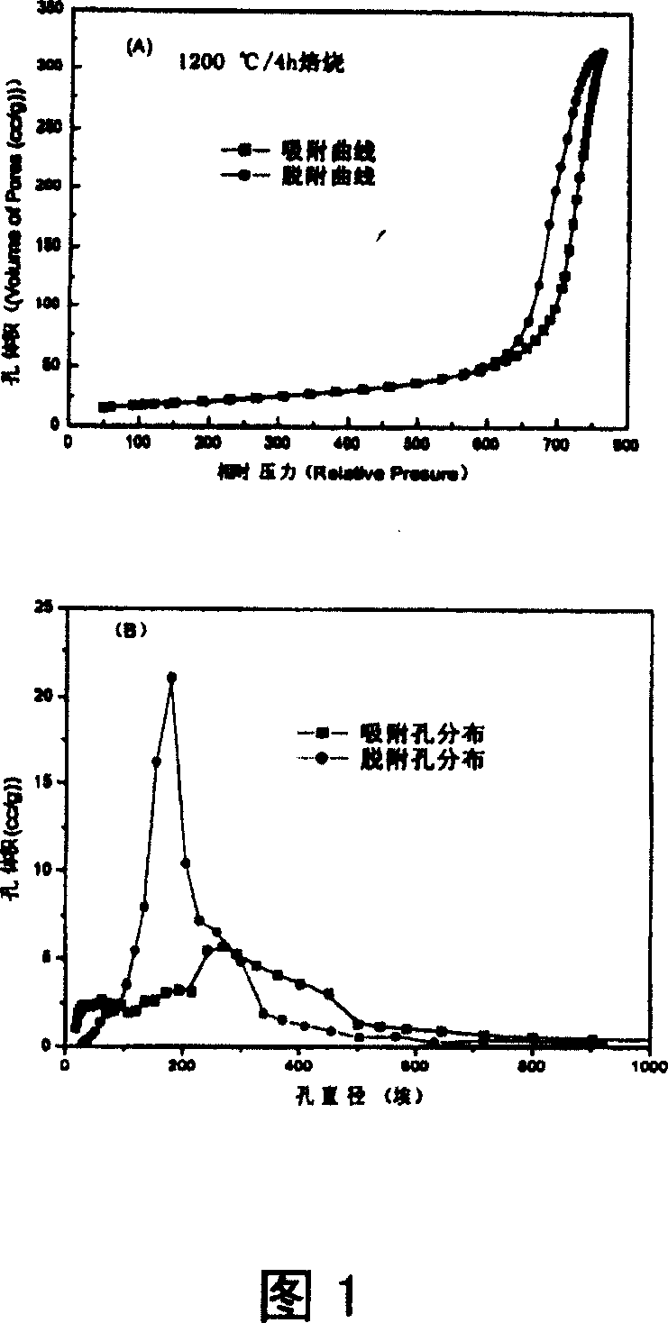 Preparation of transition metal substituted hexaaluminate as catalyst for natural gas combustion