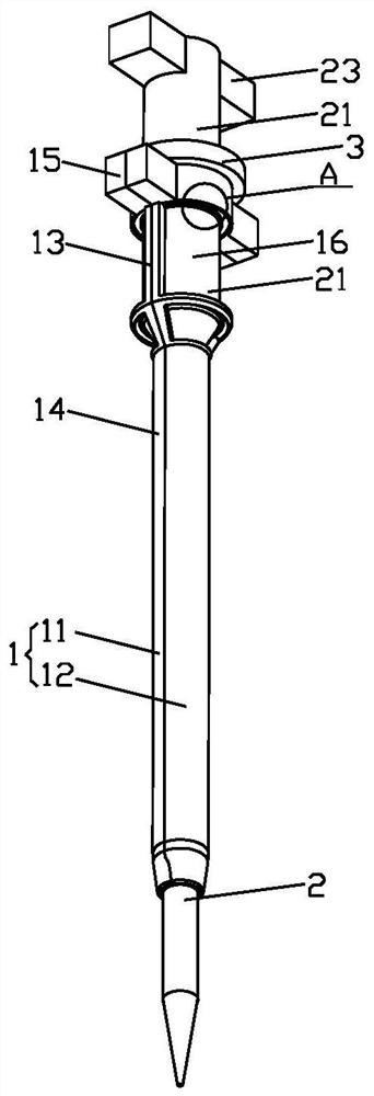 Two-half type visual dilator special for peritoneal dialysis catheter