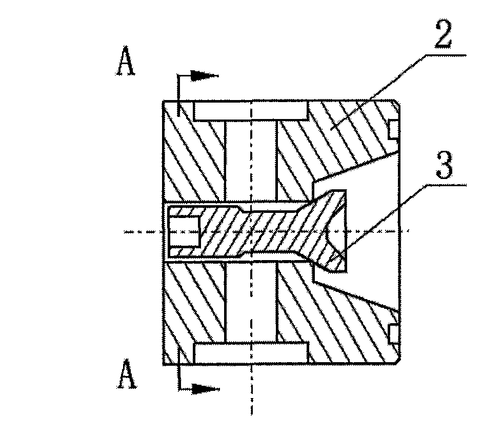 Direct-acting water pressure overflow valve with damping piston