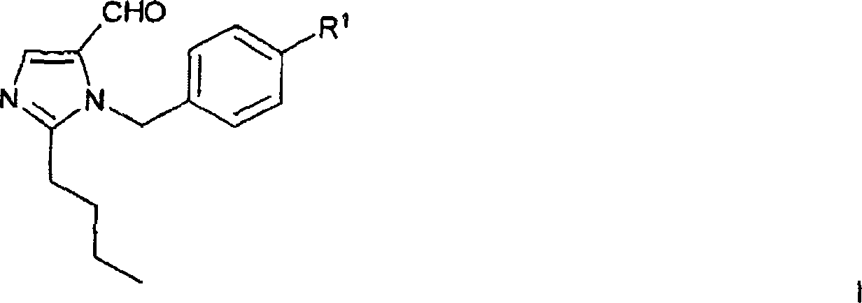 Method for the production of losartan